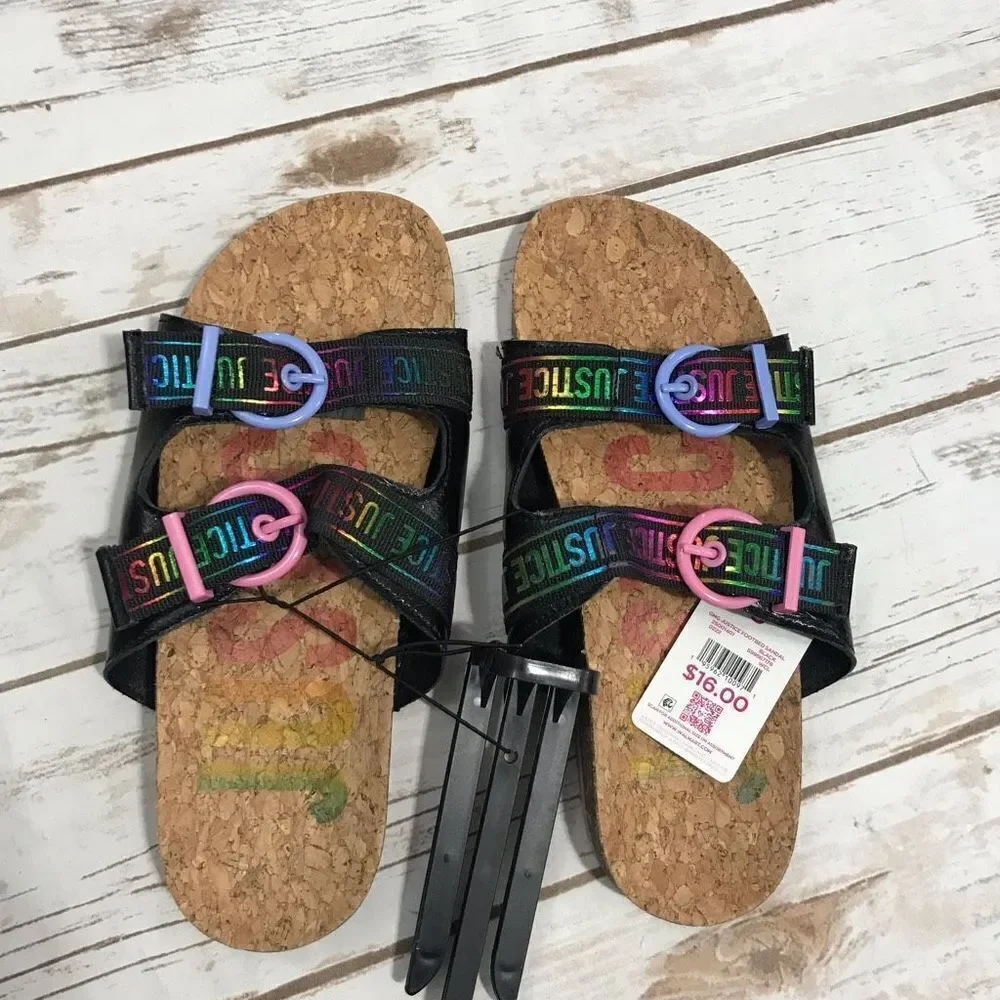 Justice girls sandals